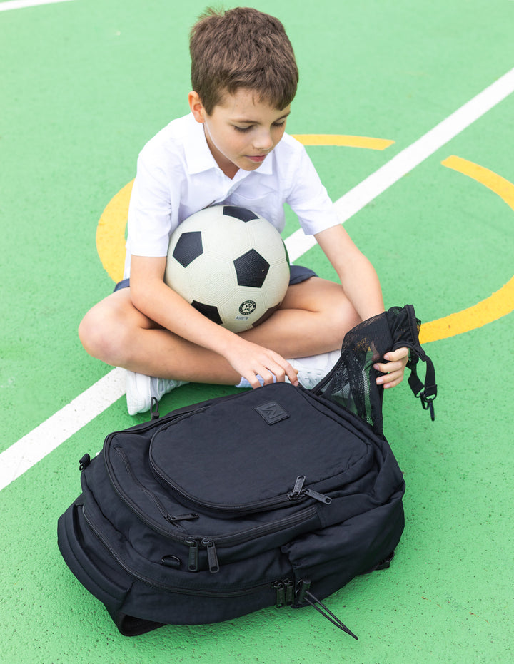 MontiiCo School Sports Bag - Black