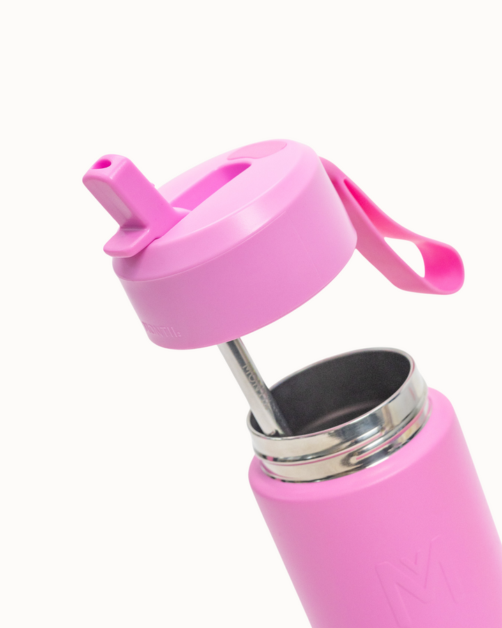 MontiiCo Sipper Lid + Straw - Floss