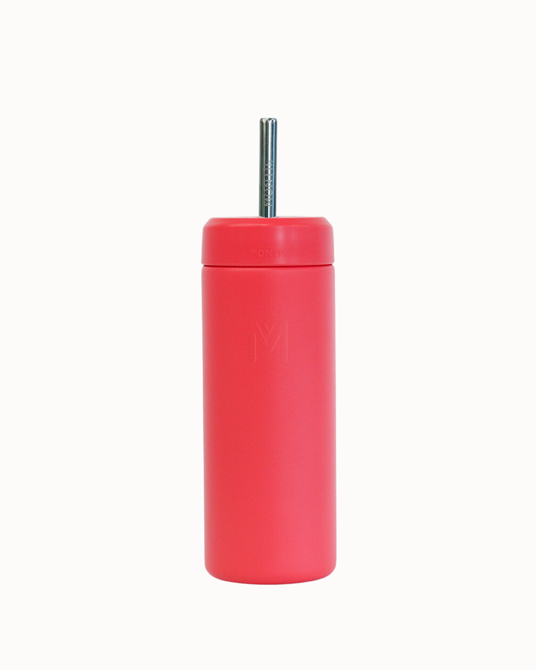 MontiiCo 475ml Smoothie Cup & Straw - Watermelon