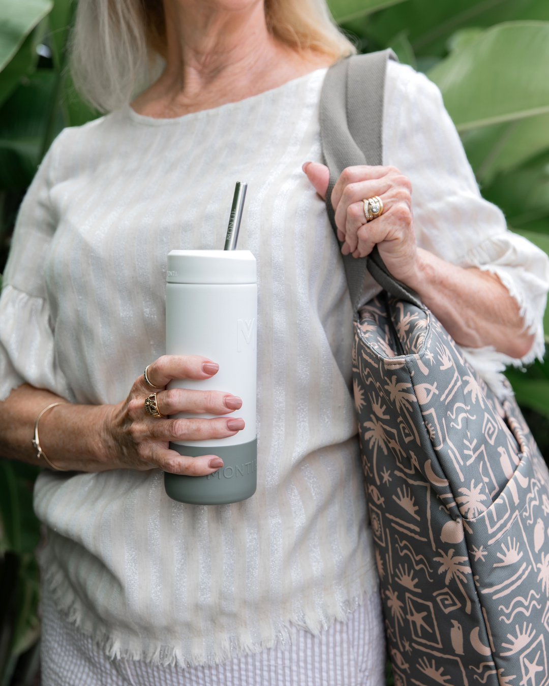 MontiiCo 475ml Smoothie Cup & Straw - Blizzard