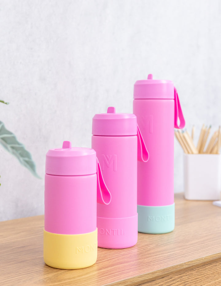 MontiiCo 700ml Fusion Drink Bottle Sipper - Floss