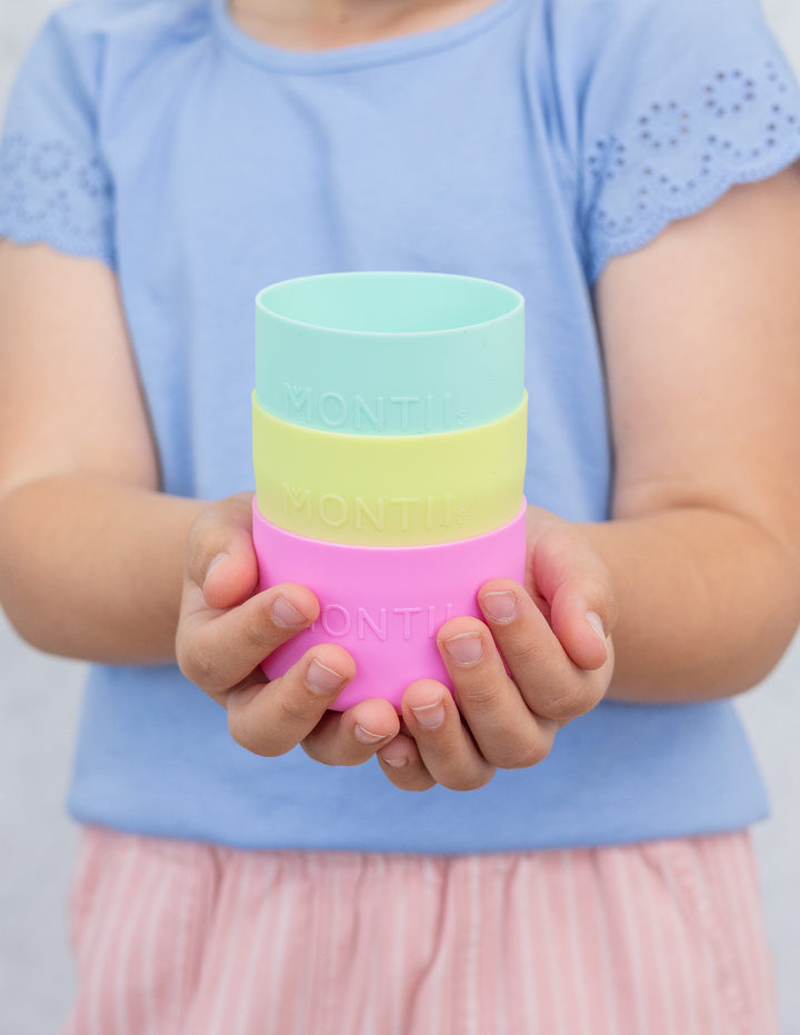 MontiiCo Small Fusion Bumper - Pastel (3 Pack)