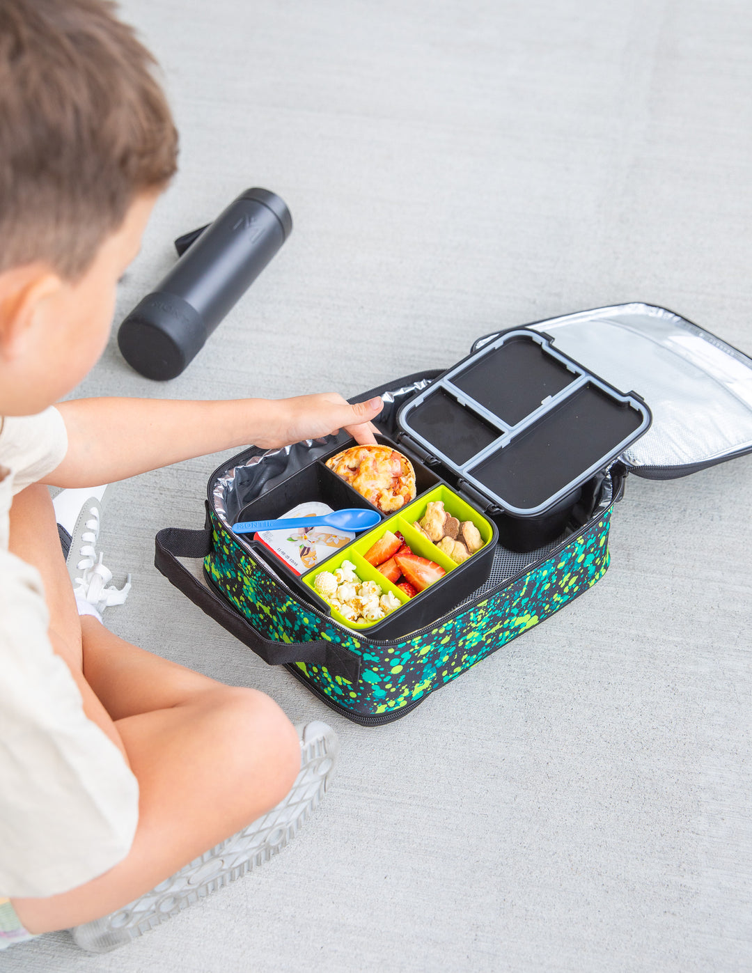 MontiiCo Bite Lunch Box - Midnight