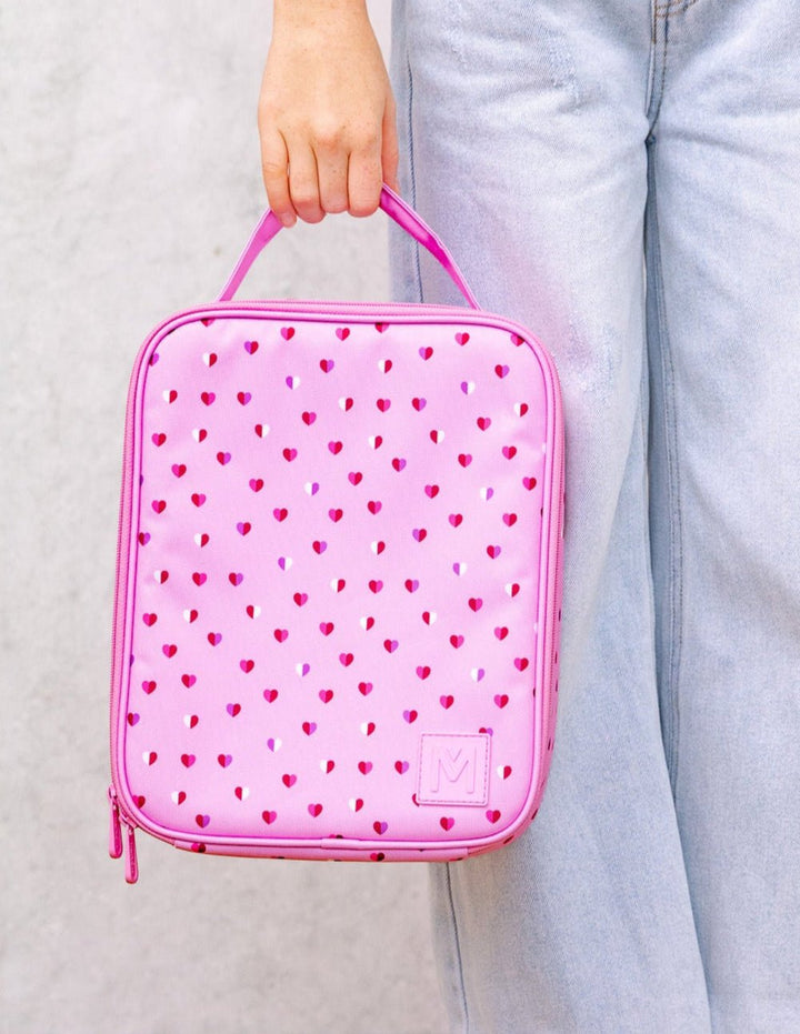 MontiiCo Large Insulated Lunch Bag - Sweetheart