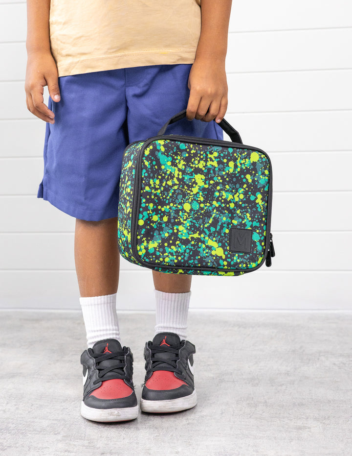 MontiiCo Medium Insulated Lunch Bag - Splat