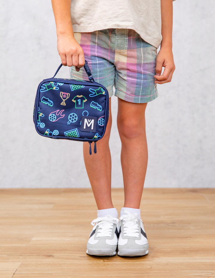 MontiiCo Mini Insulated Lunch Bag - Goal Keeper