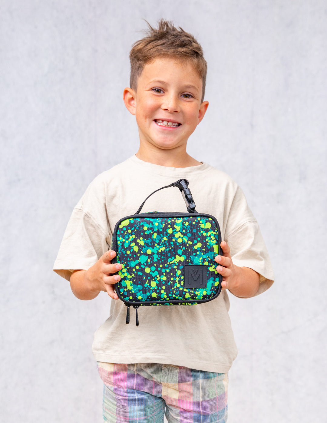 MontiiCo Mini Insulated Lunch Bag - Splat