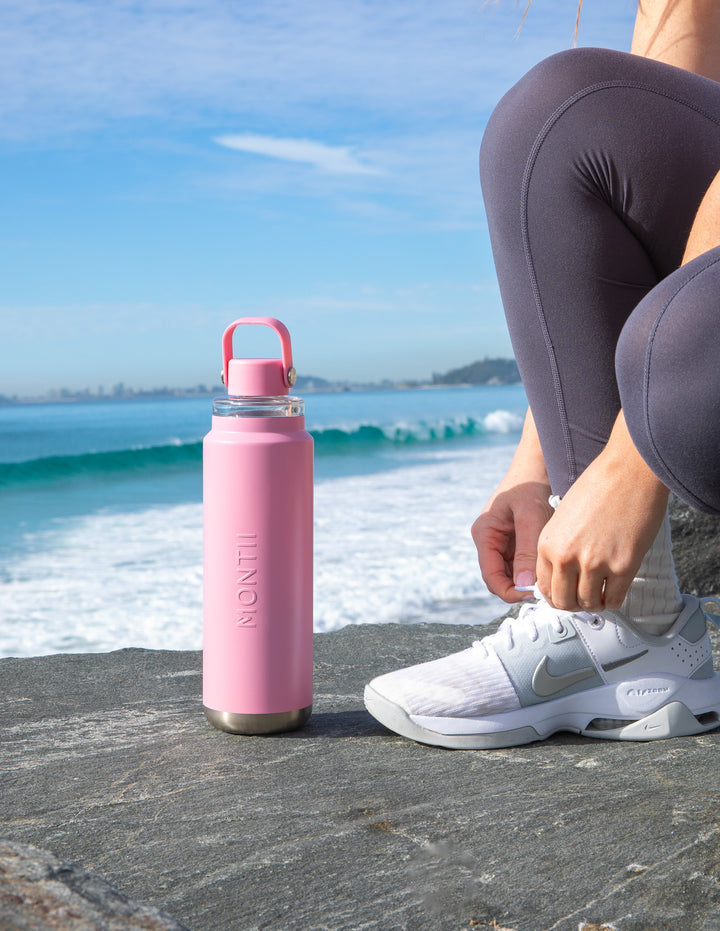MontiiCo 700ml Quench Drink Bottle - Bubblegum