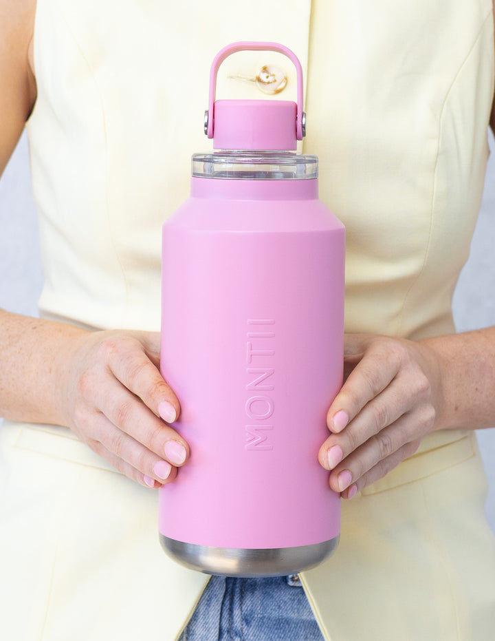 MontiiCo 1L Quench Drink Bottle - Bubblegum
