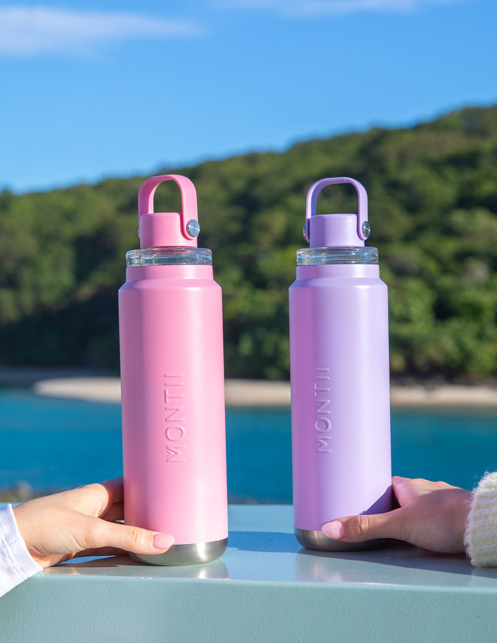 MontiiCo 700ml Quench Drink Bottle - Bubblegum