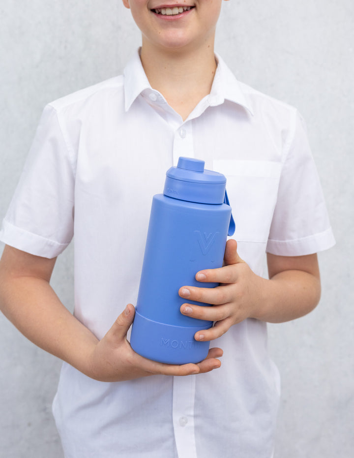 MontiiCo 1L Fusion Drink Bottle Screw Top - Splash