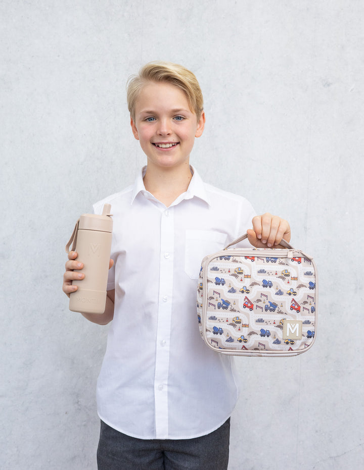 MontiiCo 475ml Fusion Drink Bottle Sipper - Sand