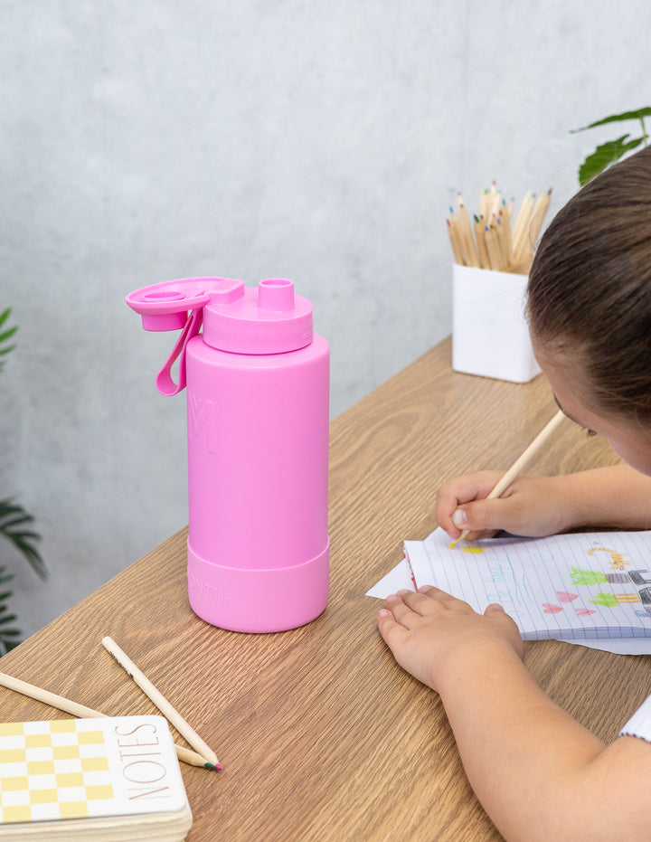 MontiiCo 1L Fusion Drink Bottle Screw Top - Floss