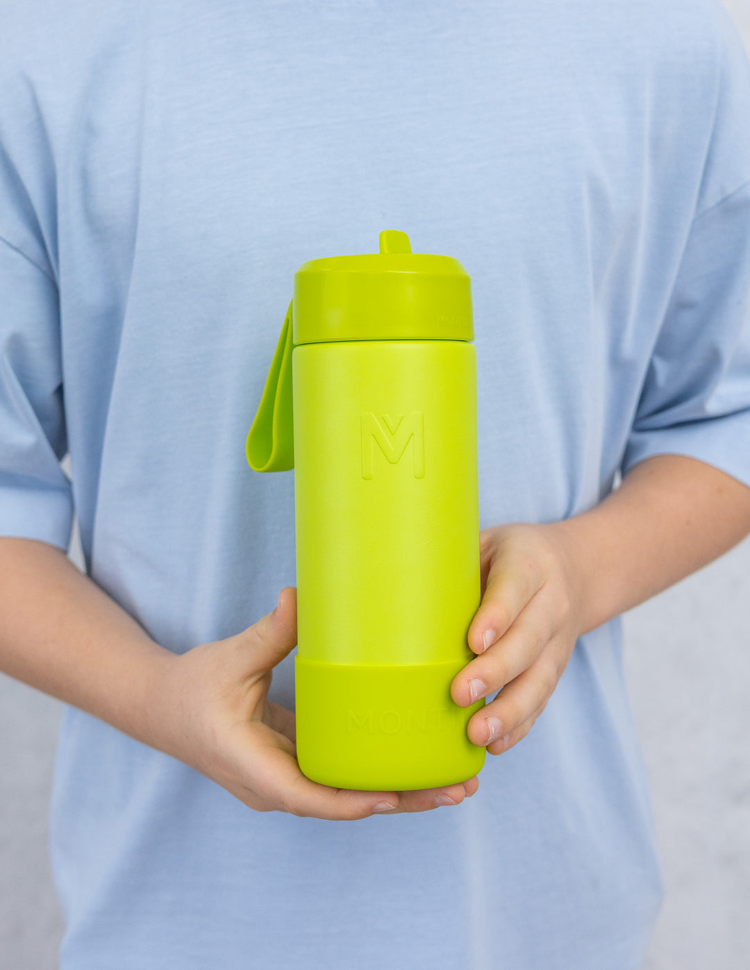 MontiiCo 475ml Fusion Drink Bottle Sipper - Matcha