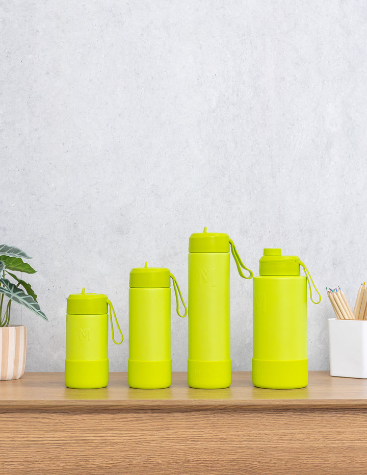 MontiiCo 1L Fusion Drink Bottle Screw Top - Matcha