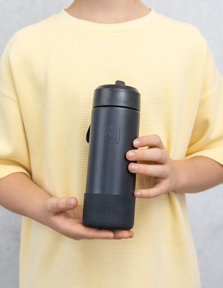 MontiiCo 475ml Fusion Drink Bottle Sipper - Midnight