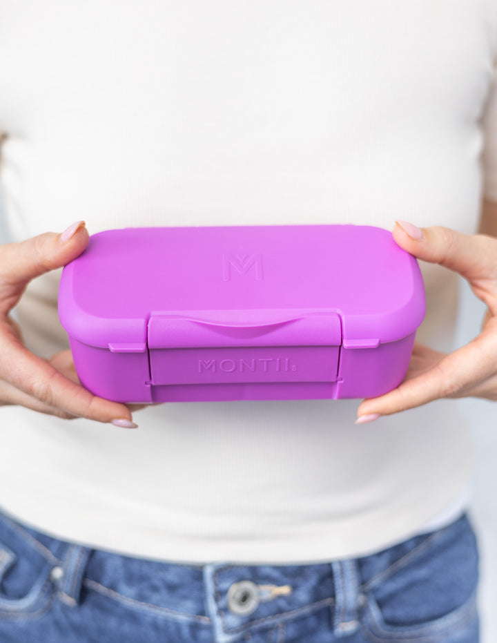 MontiiCo Snack Lunch Box - Fuchsia