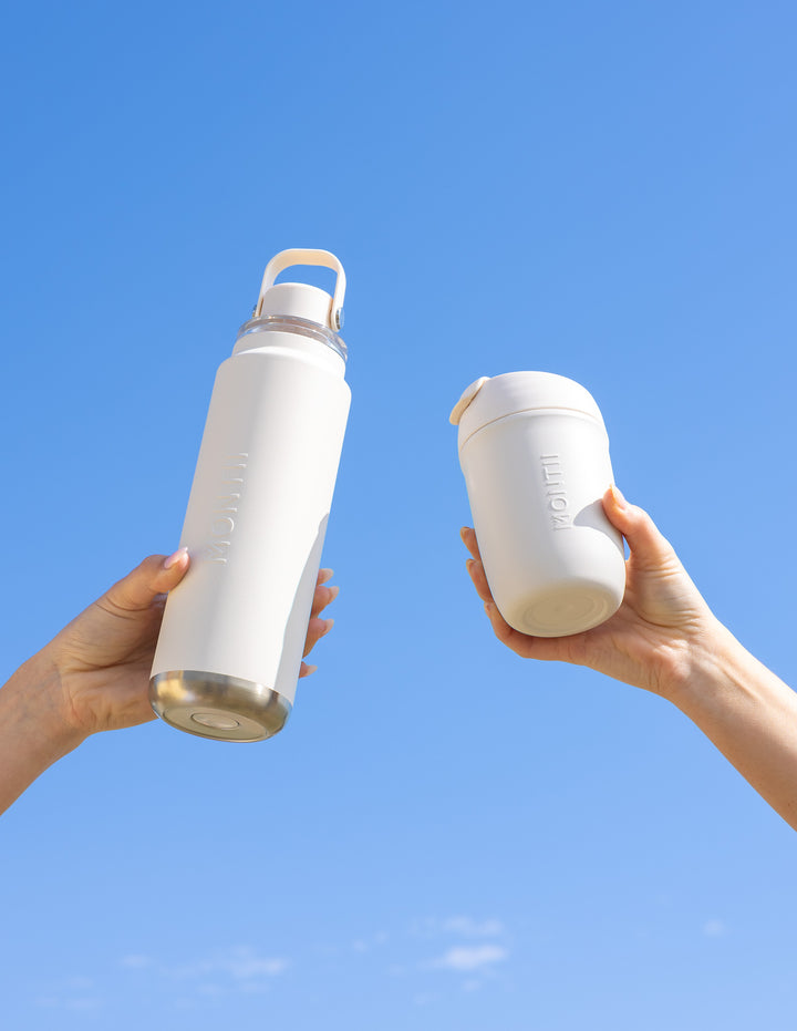 MontiiCo 700ml Adventure Duo - Cream