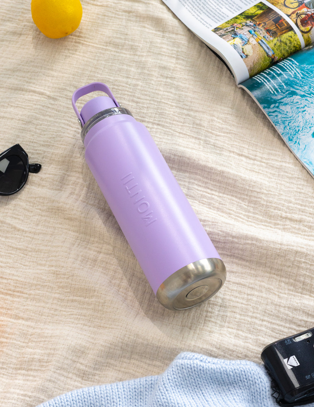 MontiiCo 700ml Quench Drink Bottle - Lilac