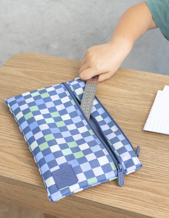 MontiiCo Pencil Case - Checkmate