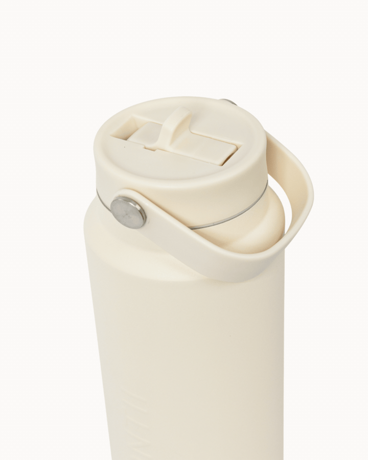 MontiiCo 700ml Quench Sipper Drink Bottle - Cream