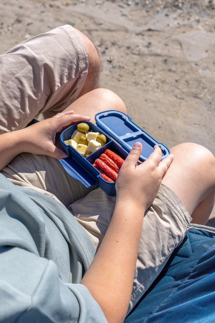 MontiiCo Snack Lunch Box - Navy
