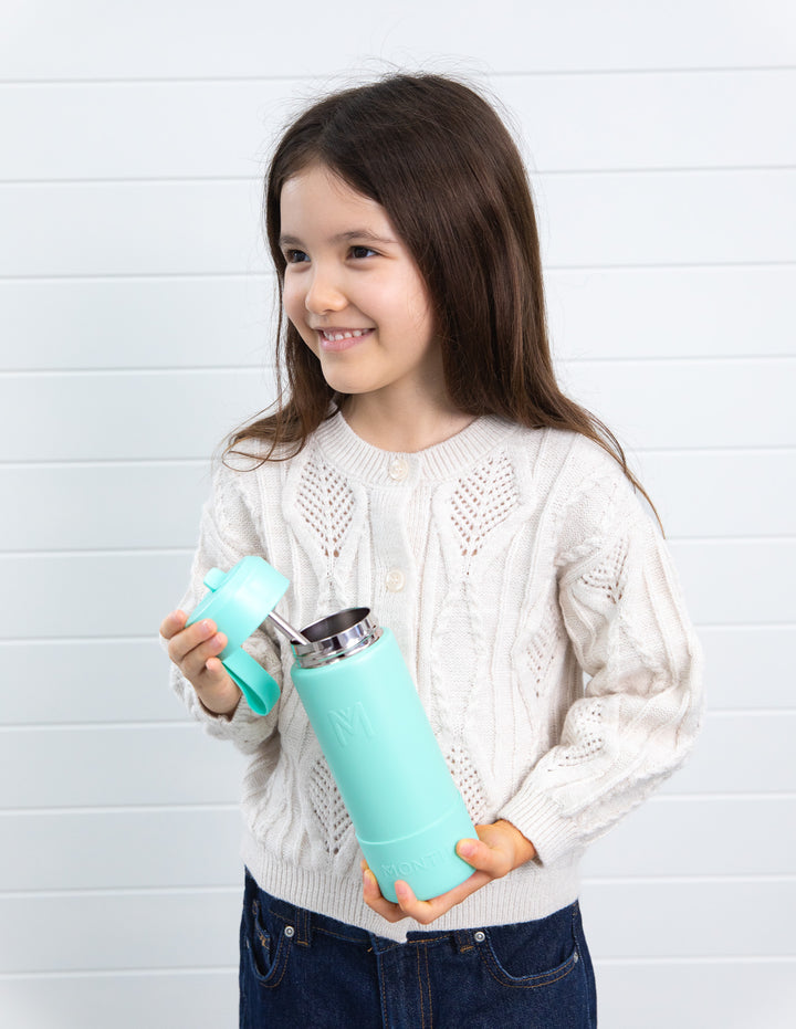 MontiiCo Sipper Lid + Straw - Marine