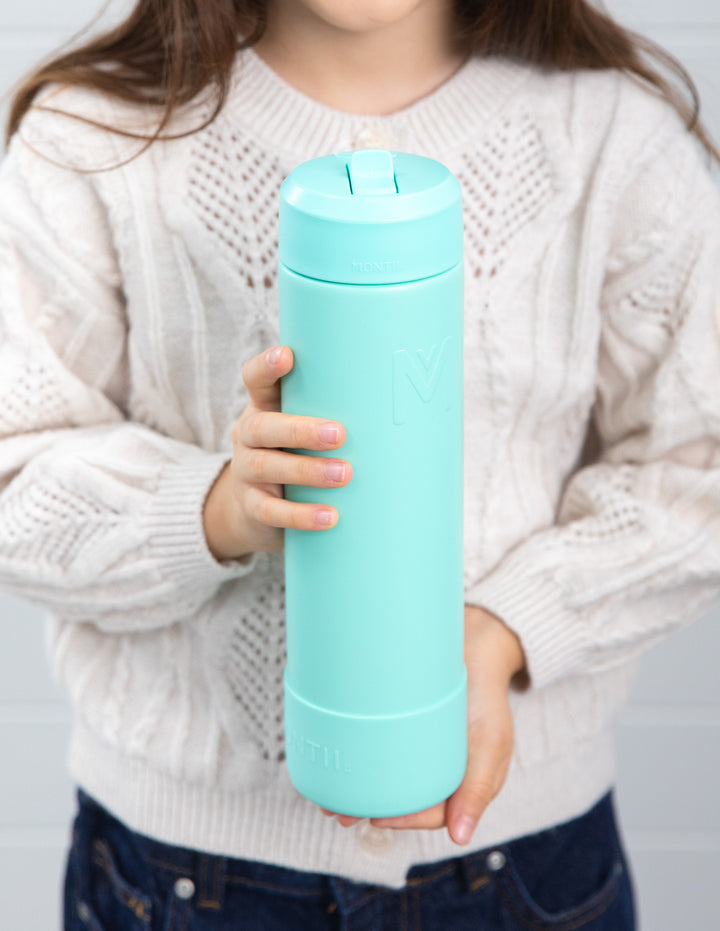 MontiiCo 700ml Fusion Drink Bottle Sipper - Marine