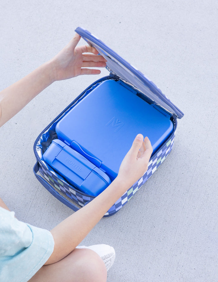MontiiCo Snack Lunch Box - Blueberry