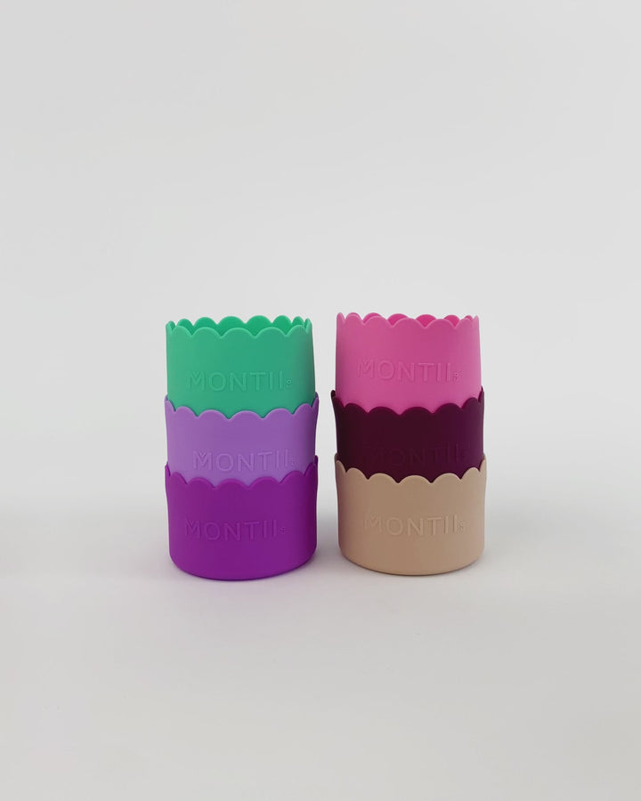 MontiiCo Small Bumper - Scallop Ruby (3 Pack)