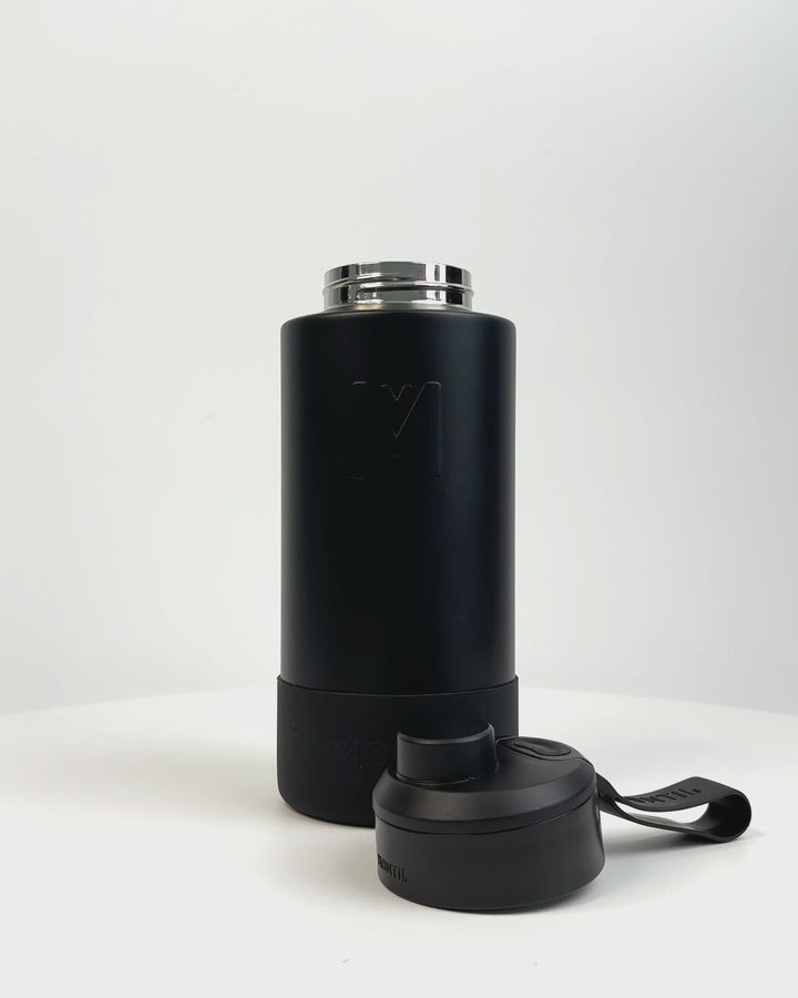 MontiiCo 1L Fusion Drink Bottle Screw Top - Midnight