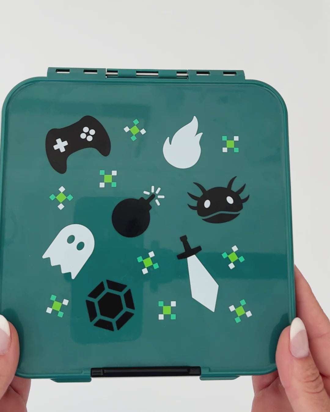 MontiiCo Bento Five Lunch Box - Game On