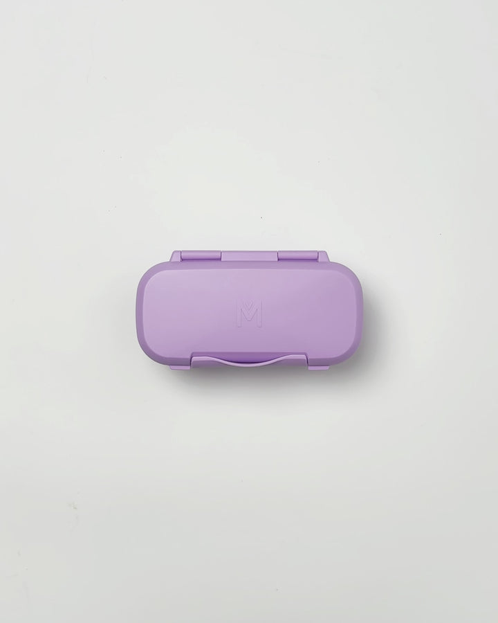 MontiiCo Snack Lunch Box - Lilac