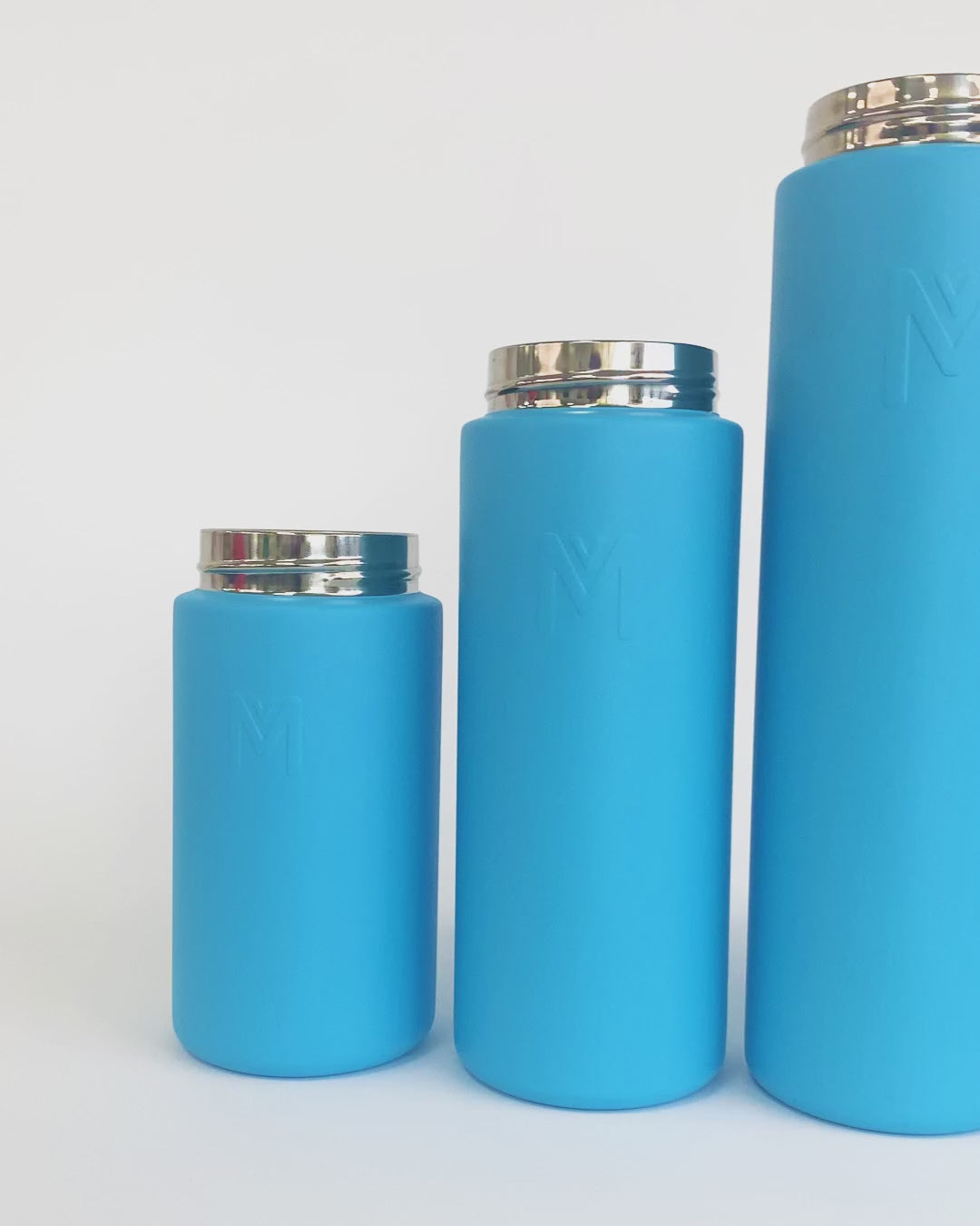 MontiiCo Sipper Lid + Straw 350ml - Coastal