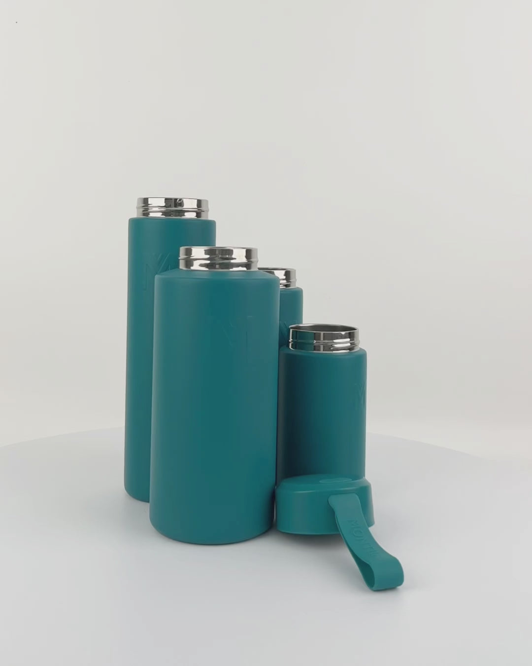 MontiiCo 1L Drink Bottle Flask - Pine