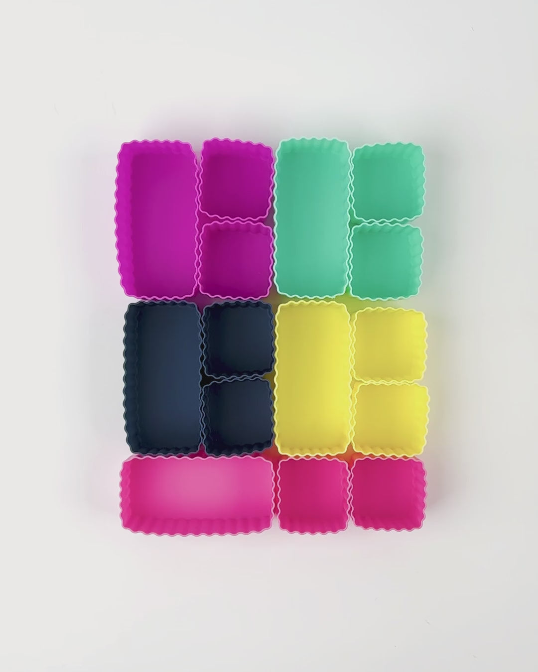 MontiiCo Bento Cups Mixed - Marine