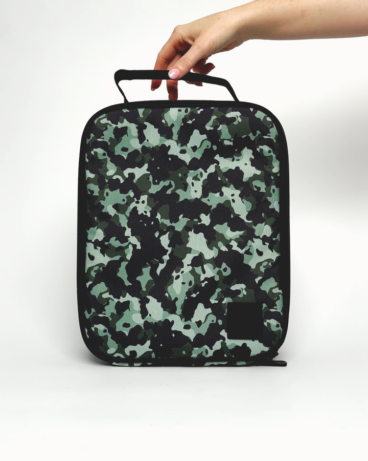 MontiiCo Large Insulated Lunch Bag - Stealth