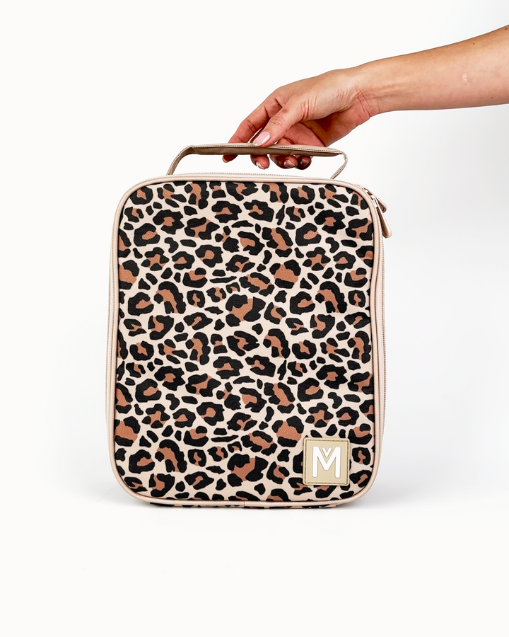 MontiiCo Large Insulated Lunch Bag - Safari