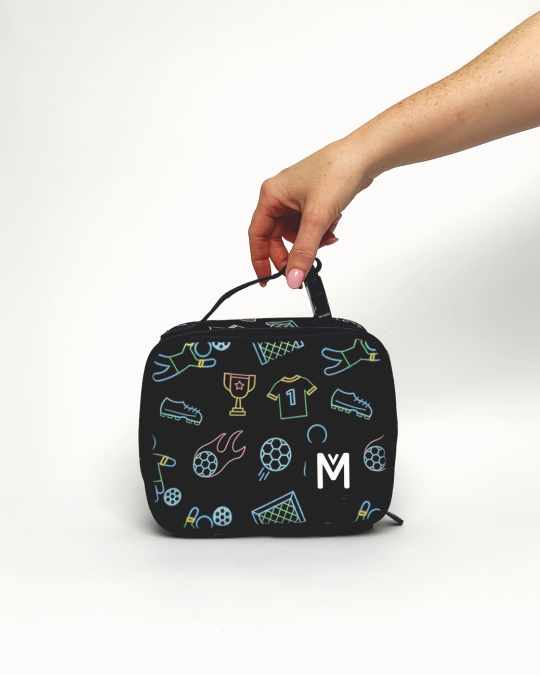 MontiiCo Mini Insulated Lunch Bag - Goal Keeper