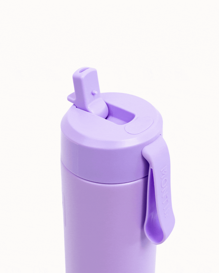 MontiiCo 350ml Fusion Drink Bottle Sipper - Lilac