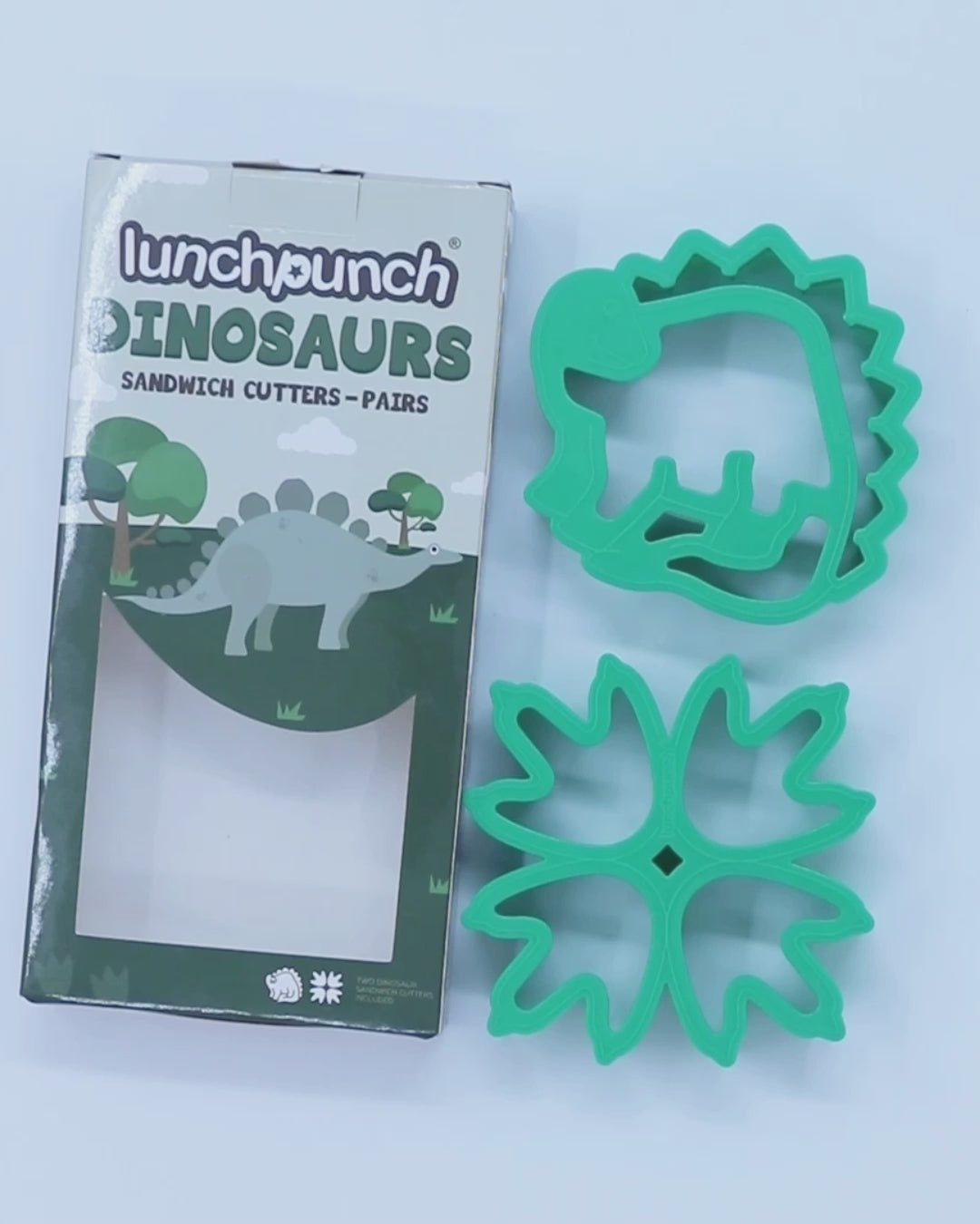 Lunch Punch Sandwich Cutters - Dinosaurs