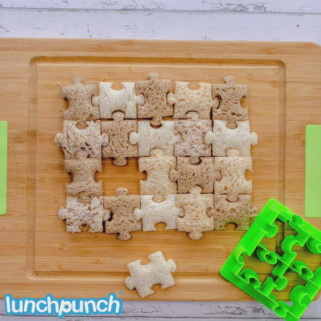 Lunch Punch Sandwich Cutters - Puzzles