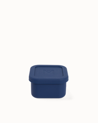 MontiiCo Silicone Snack Tub - Navy