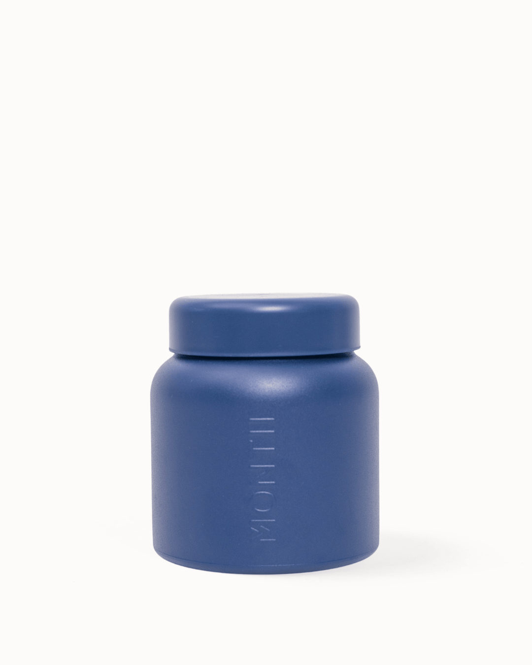 Insulated thermos lunch pot in navy