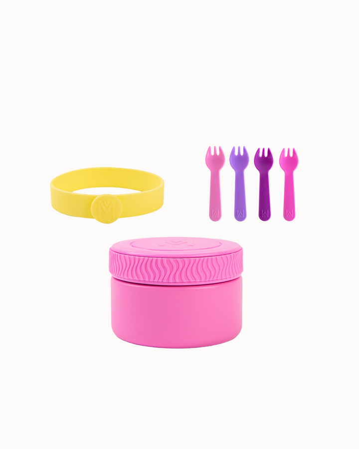 MontiiCo Mini Lunch On The Go Set - Floss
