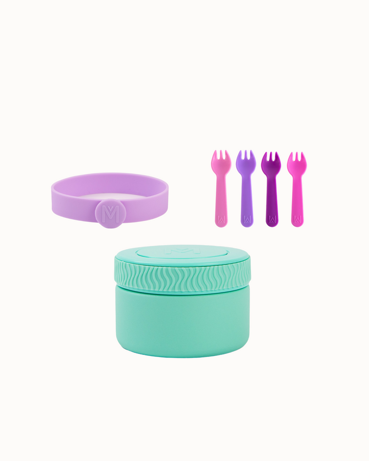 MontiiCo Mini Lunch On The Go Set - Marine