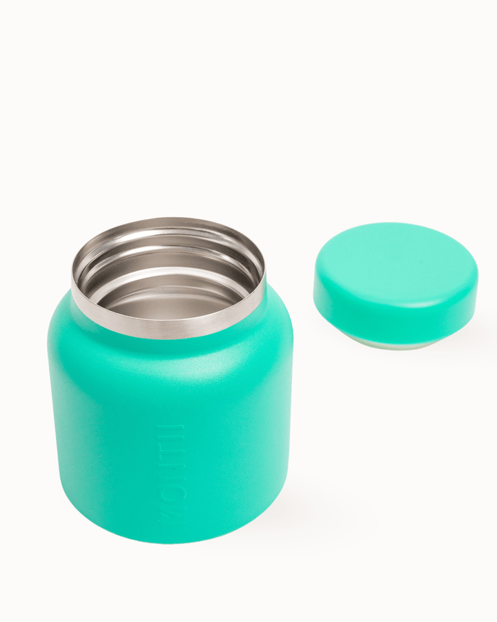 Insulated thermos lunch pot in mojito