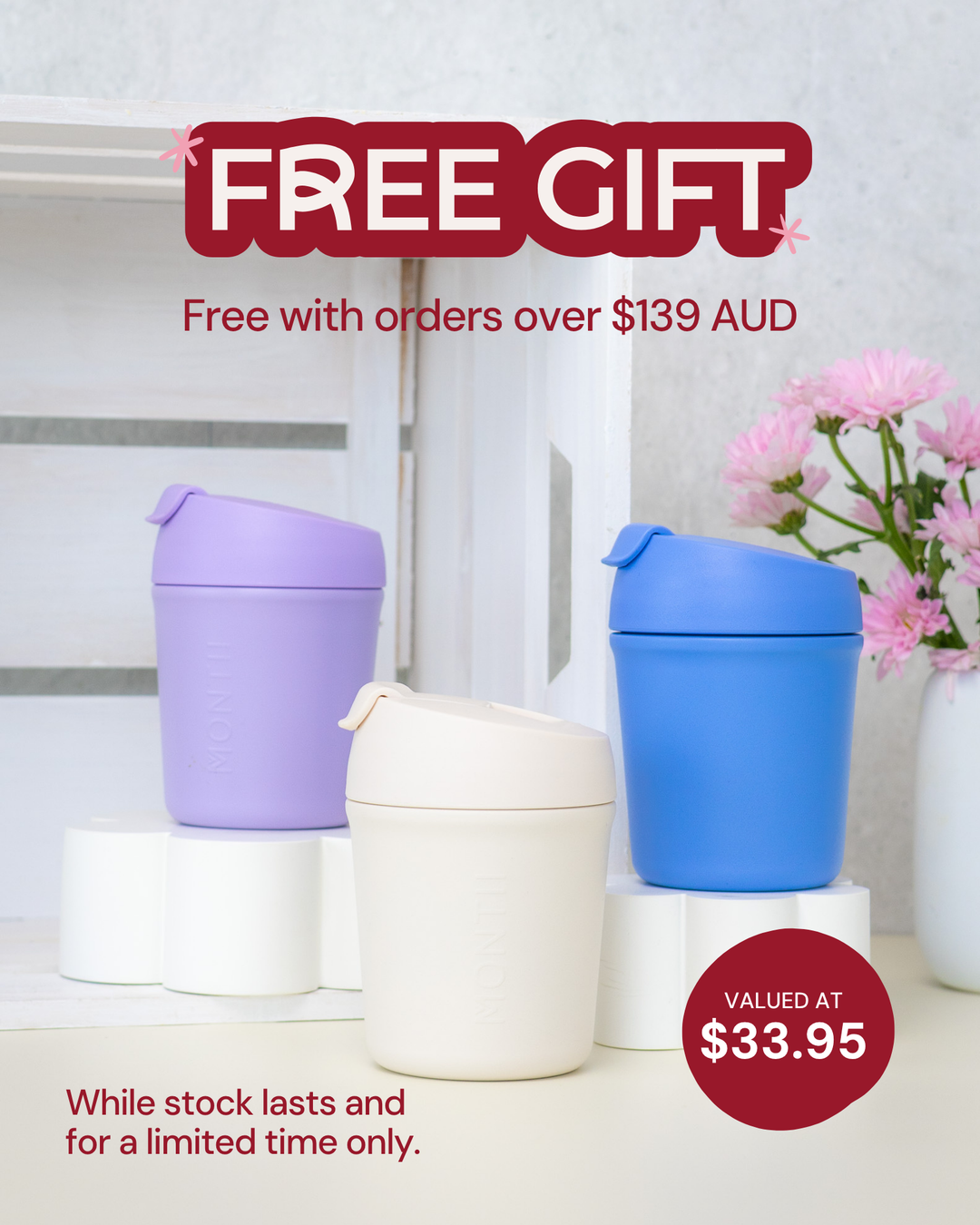 FREE Gift with Purchase - Mini Travel Coffee Cup
