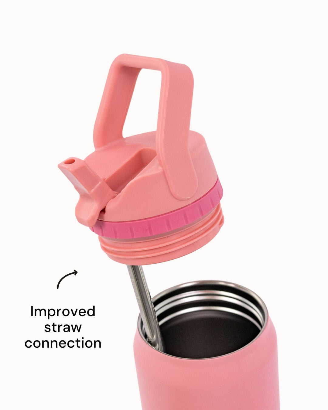 MontiiCo 750ml Sport Drink Bottle - Strawberry 2.0
