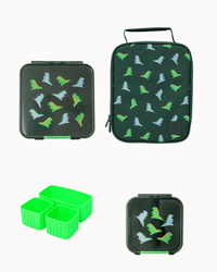 MontiiCo Lunch Time Fun Set - Dinosaur